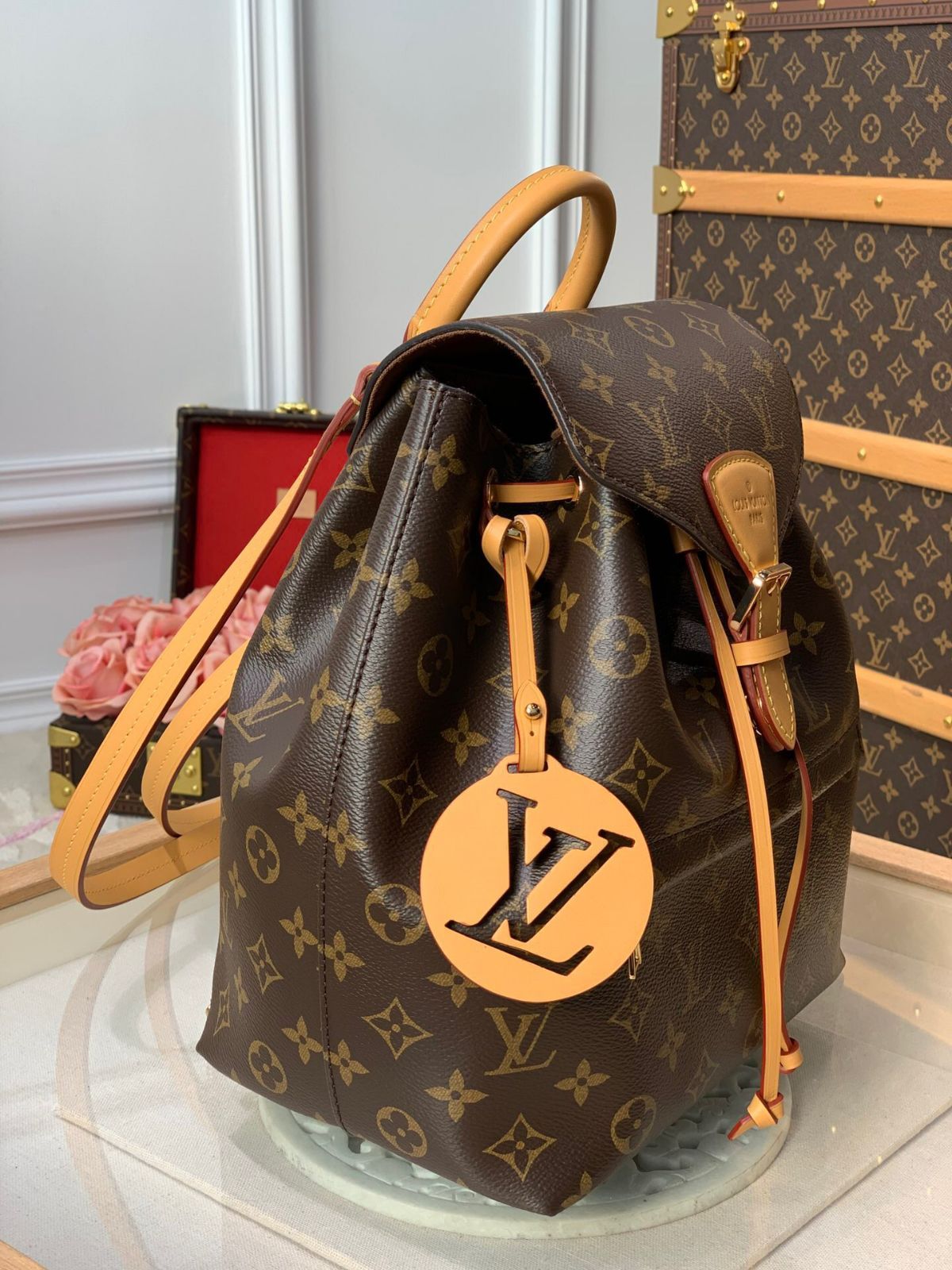 LOUISVUITTON ルイヴィトン リュック モノグラム モンスリPM