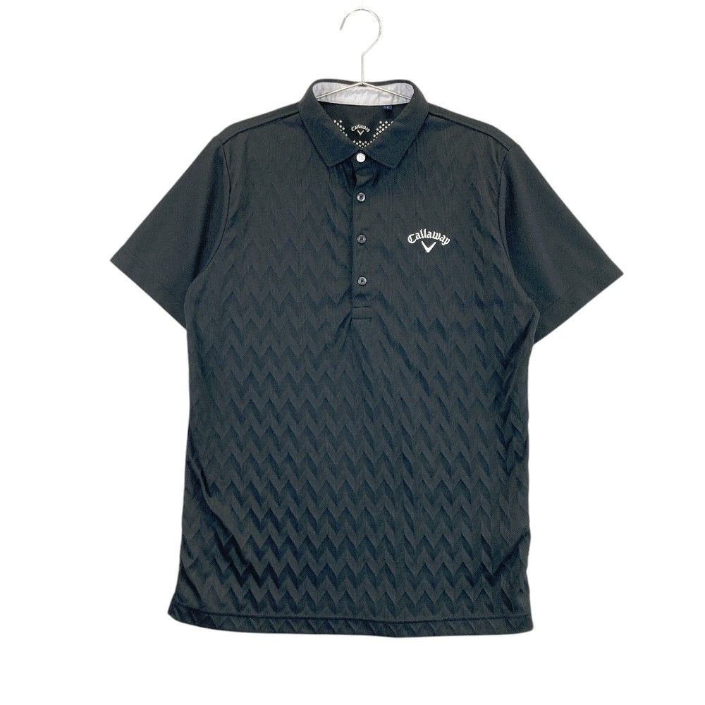 Callaway チェック柄ポロシャツ サイズ：L CALLAWAY キャロウェイ 半袖