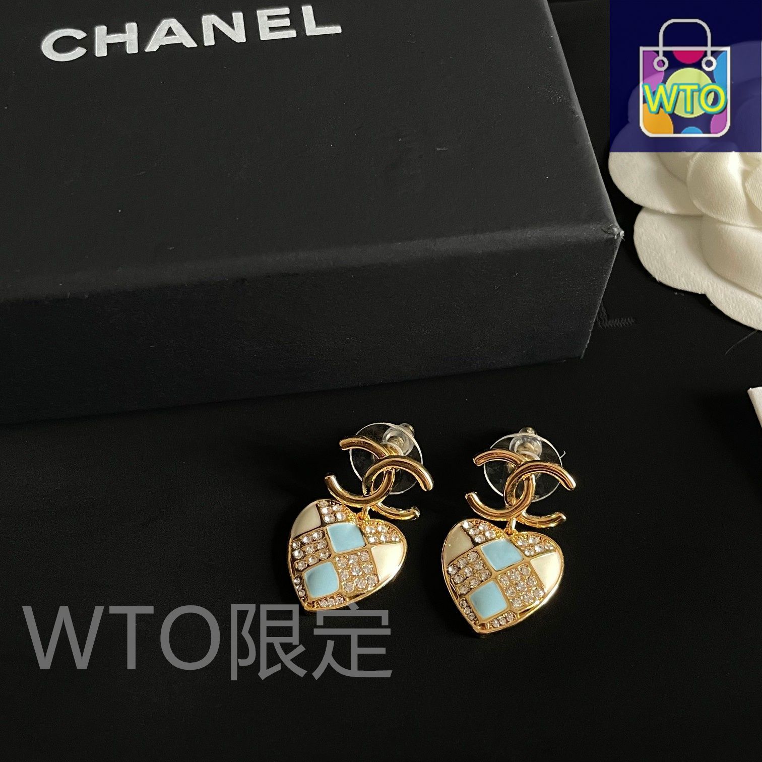 シャネル　正規品CHANEL ダブルCロゴ ピアス 楽天市場】シャネル CHANEL ピアス CCマーク ダブルC ココマーク