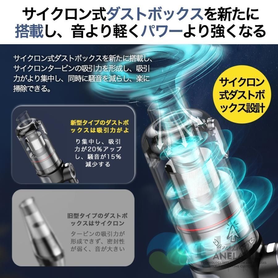 -充電式 軽量ハンディ掃除機
