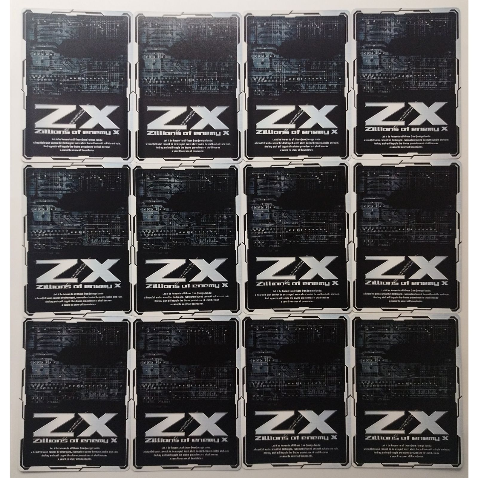 Z/X ゼクス カードセット 12枚 ( #10036 ) - メルカリ