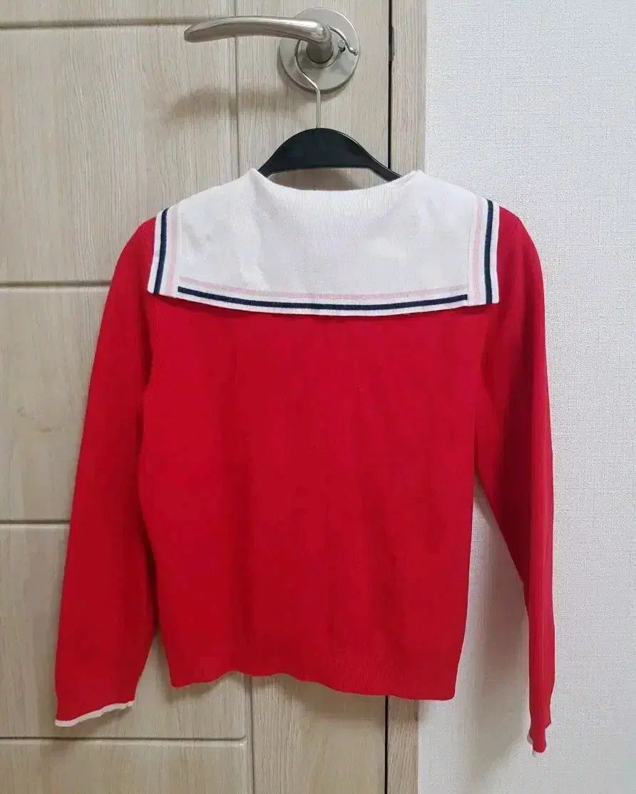 Hazzys Kids へジスキッズ セーラー カーディガン 130