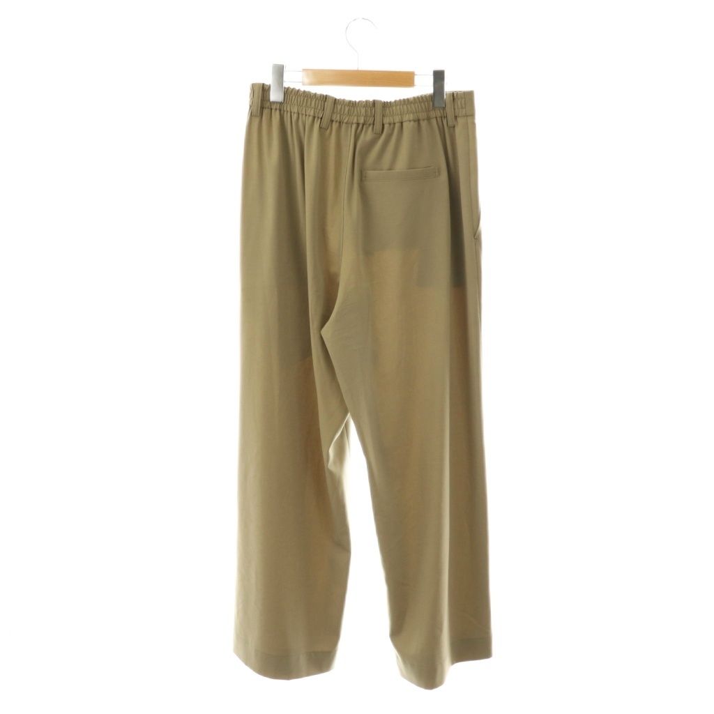 スピック-スパン Spick-Span 25SS ドライストレッチイージーパンツ ストレート スラックス 40 ベージュ AT OS