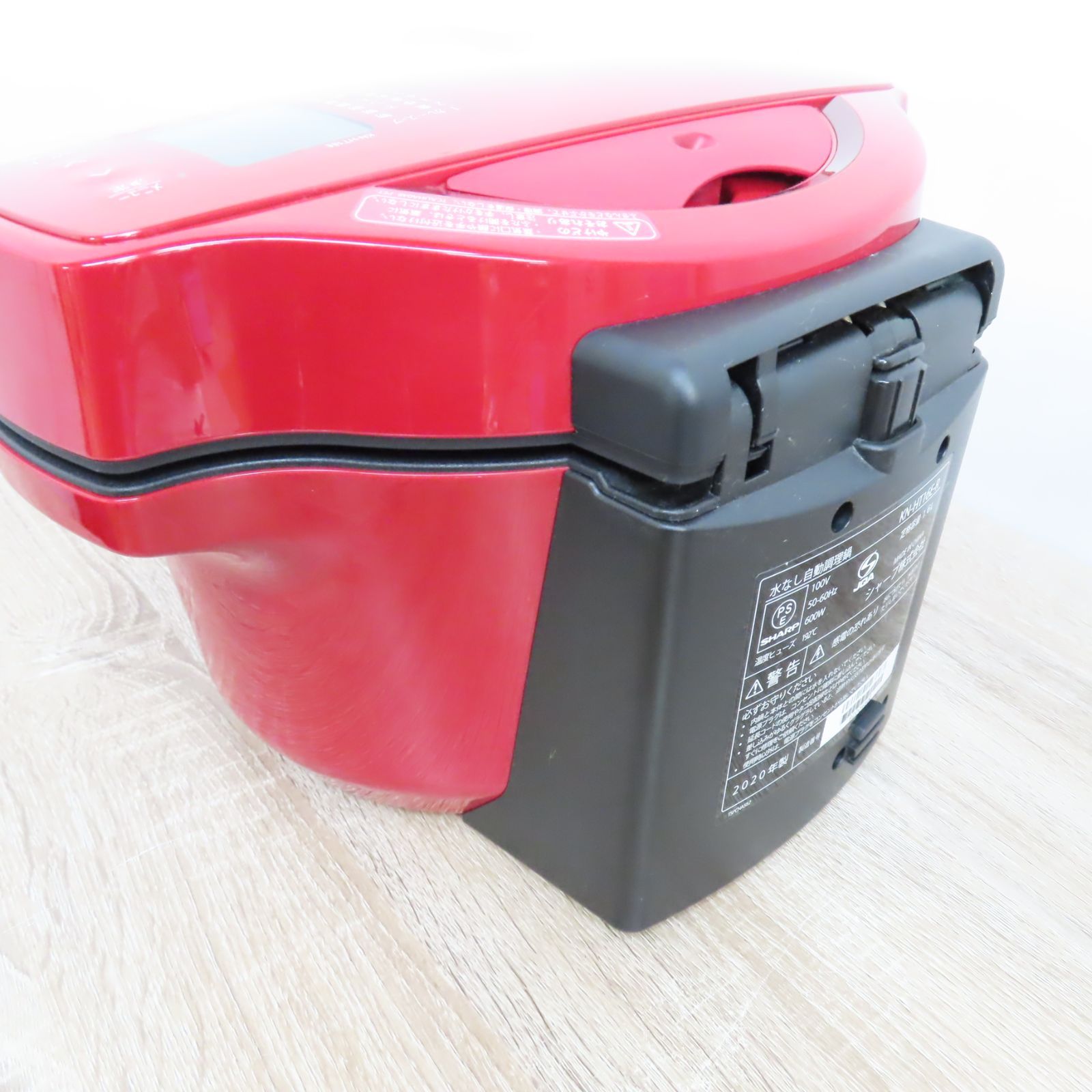 SHARP シャープ ヘルシオ HEALSIO KN-HT16E-R レッド 水なし自動 SHARP シャープ ヘルシオ HEALSIO KN-HT16E-R レッド 水なし自動