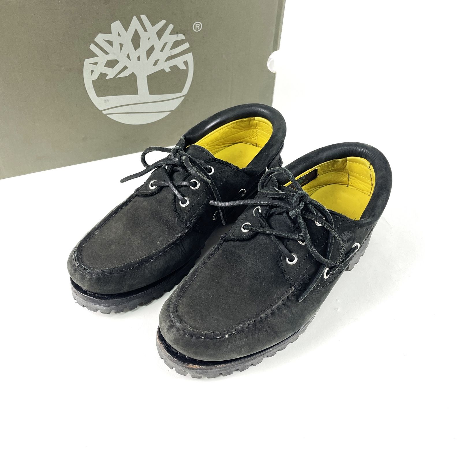 Timberland】スリーアイ 0A5RWM 3eye モカシン ブラック｜25cm