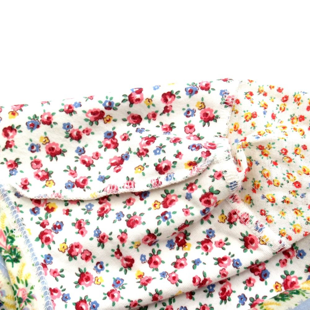 良品 06ss tricot COMME des GARCONS トリココムデギャルソン 製品洗い加工 花柄 カットソー カーディガン インサイドアウト レディース 古着 中古 良品 06ss tricot COMME des GARCONS トリココムデギャルソン