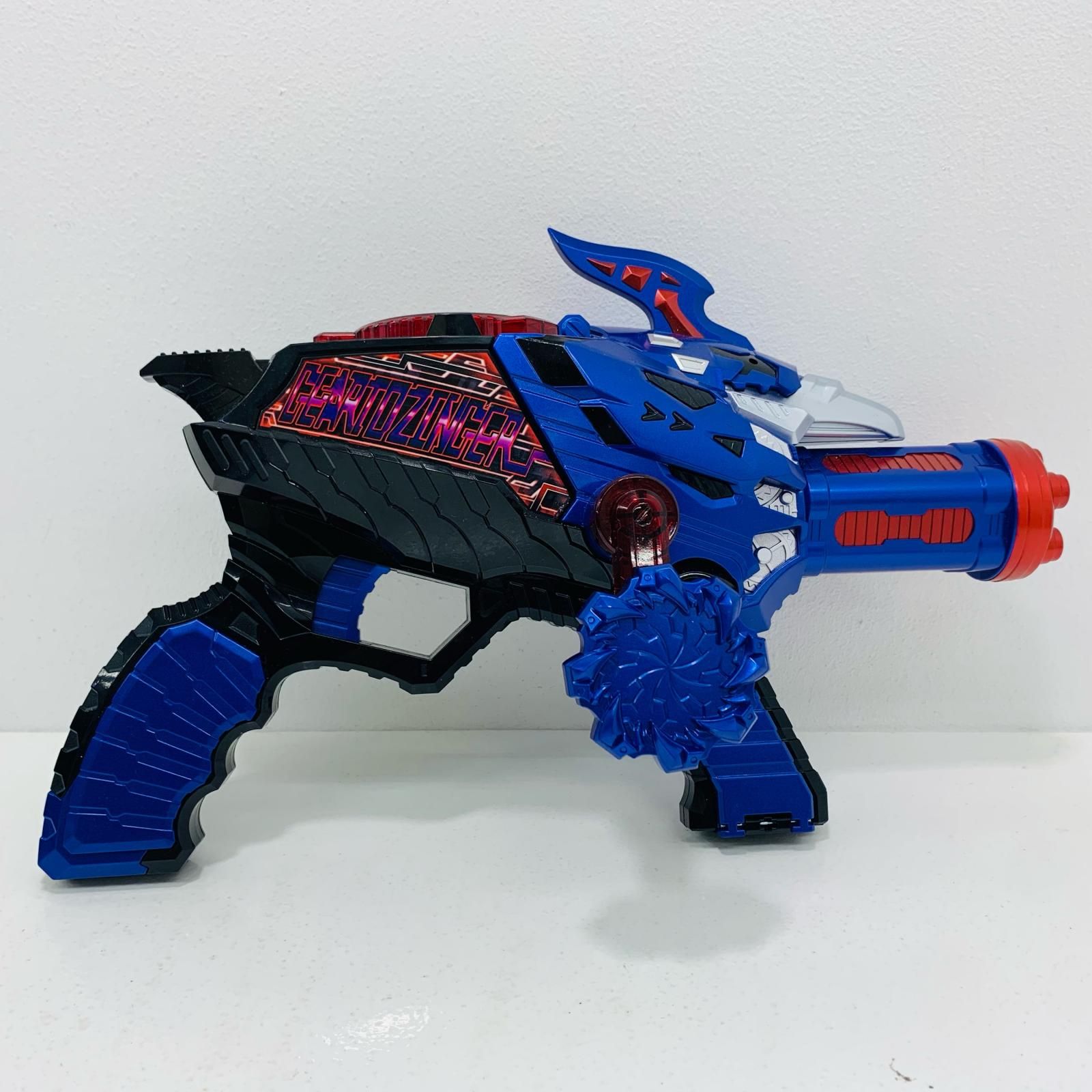 中古 フィギュア 機界戦隊ゼンカイジャー ギアトジンガー 2023年製 MEMORIAL EDITION プレミアムバンダイ限定 【705】 中古 フィギュア 機界戦隊ゼンカイジャー ギアトジンガー 2023年