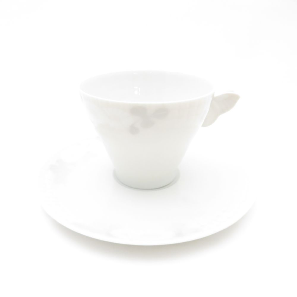 ROYAL COPENHAGEN ロイヤルコペンハーゲン ミッドサマーナイトドリーム コーヒーカップ＆ソーサー 1客 ピンク 蝶 花 SC7905H2