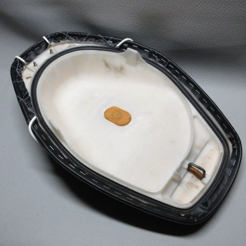 □【DIO ディオ AF34 AF35 SR ZX】張替え済♪ カスタムシート 黒/白