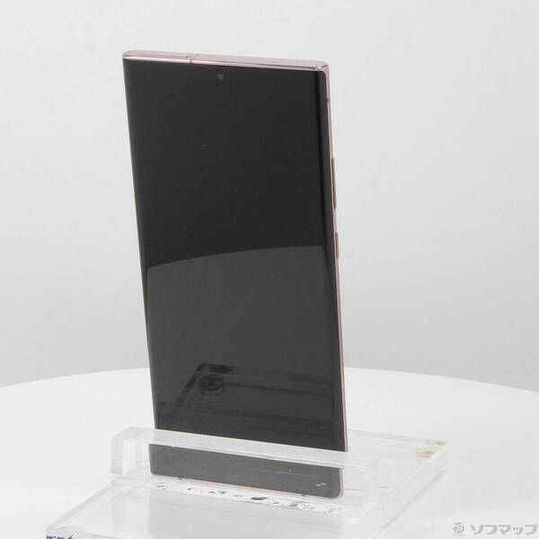 Galaxy - 美品au版Galaxy note20ウルトラ　SCG06ミスティックブロンズ△ 中古】GALAXY Note20 Ultra 5G 256GB ミスティックブロンズ