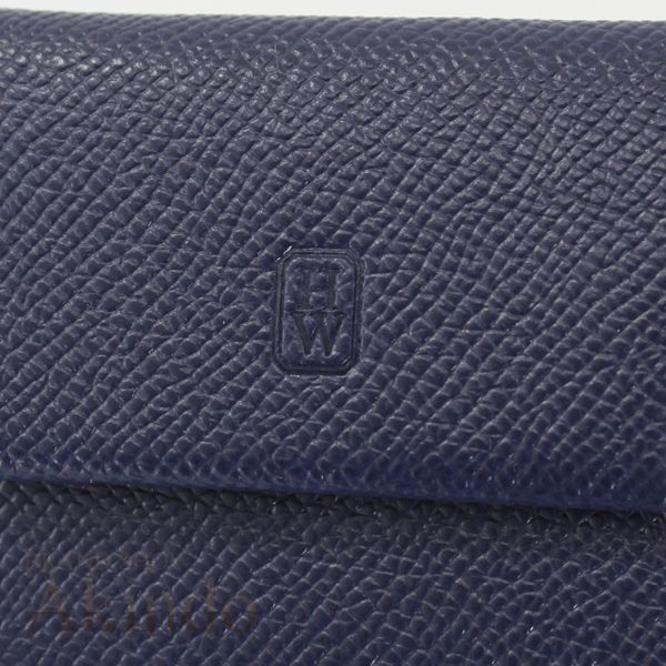 新品 HARRY WINSTON ネイビー レザー アクセサリーケース限定品 新品・未使用】ハリーウィンストン HARRY WINSTON コインケース
