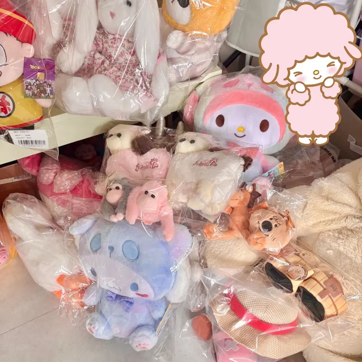 状態 良い 人形 含む Sanrio サンリオ ワンピース 悟空のランタン