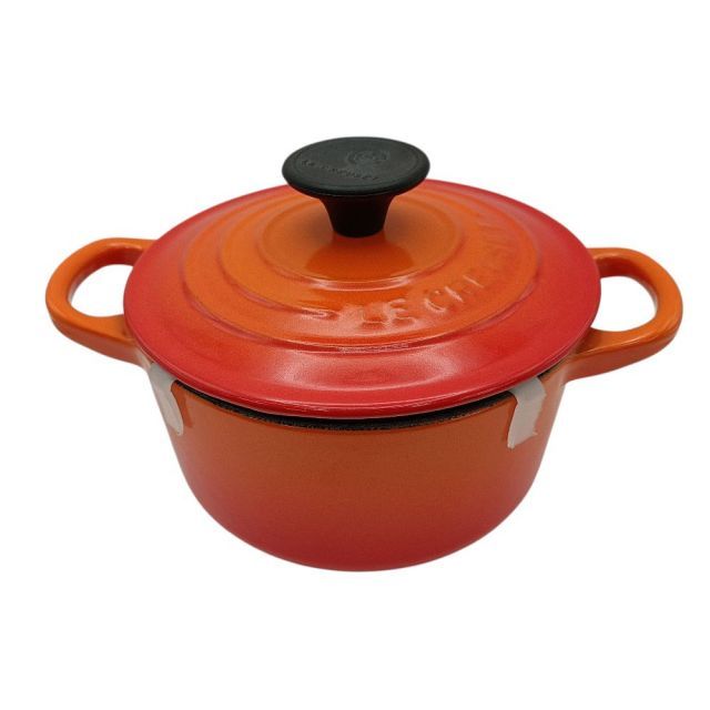 未使用品 LE CREUSET ル・クルーゼ ココット・ロンド 14cm 両手