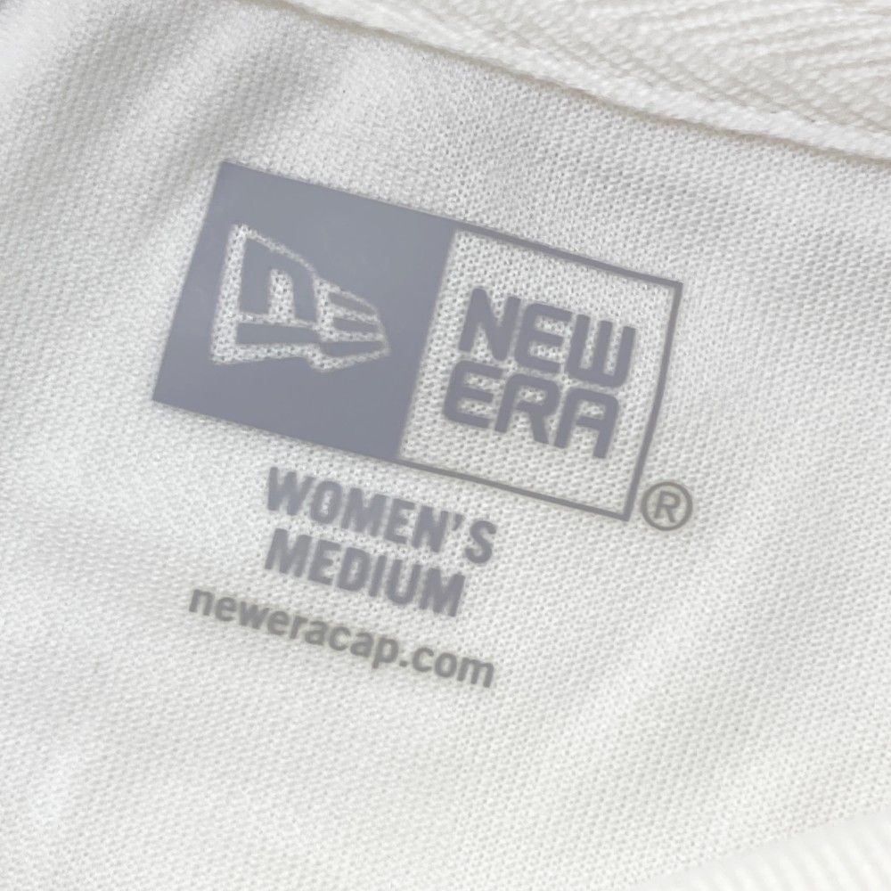 サイズ：MEDIUM NEW ERA ニューエラ 2023年モデル 長袖 ポロシャツ  ホワイト系 [240101221271]# ゴルフウェア レディース ストスト