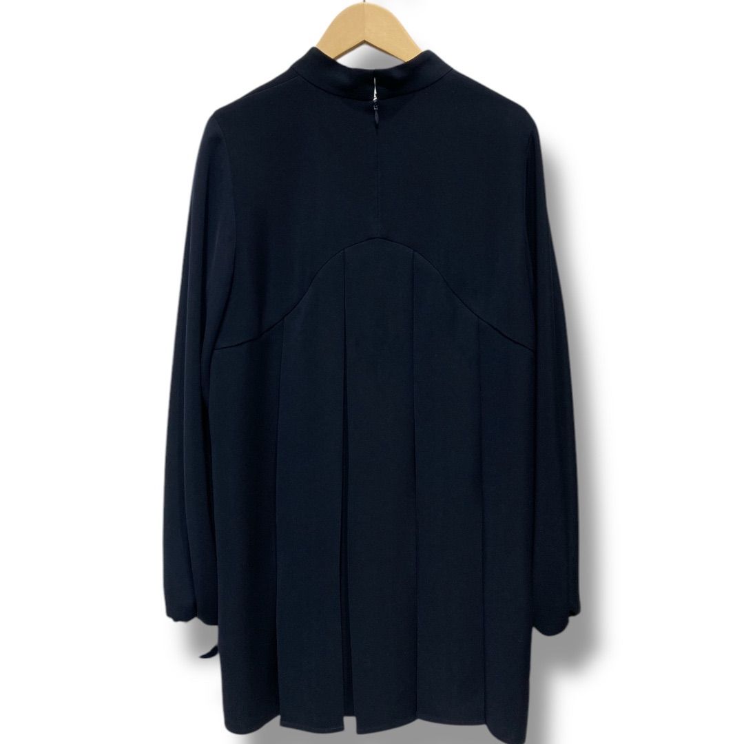 ENFOLD エンフォルド BOX-PLEATS PULLOVER ボックスプリーツブラウス 