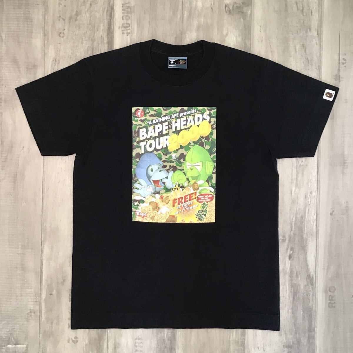 BAPE heads tour 2000 Tシャツ NIGO ベイプ ape - メルカリ