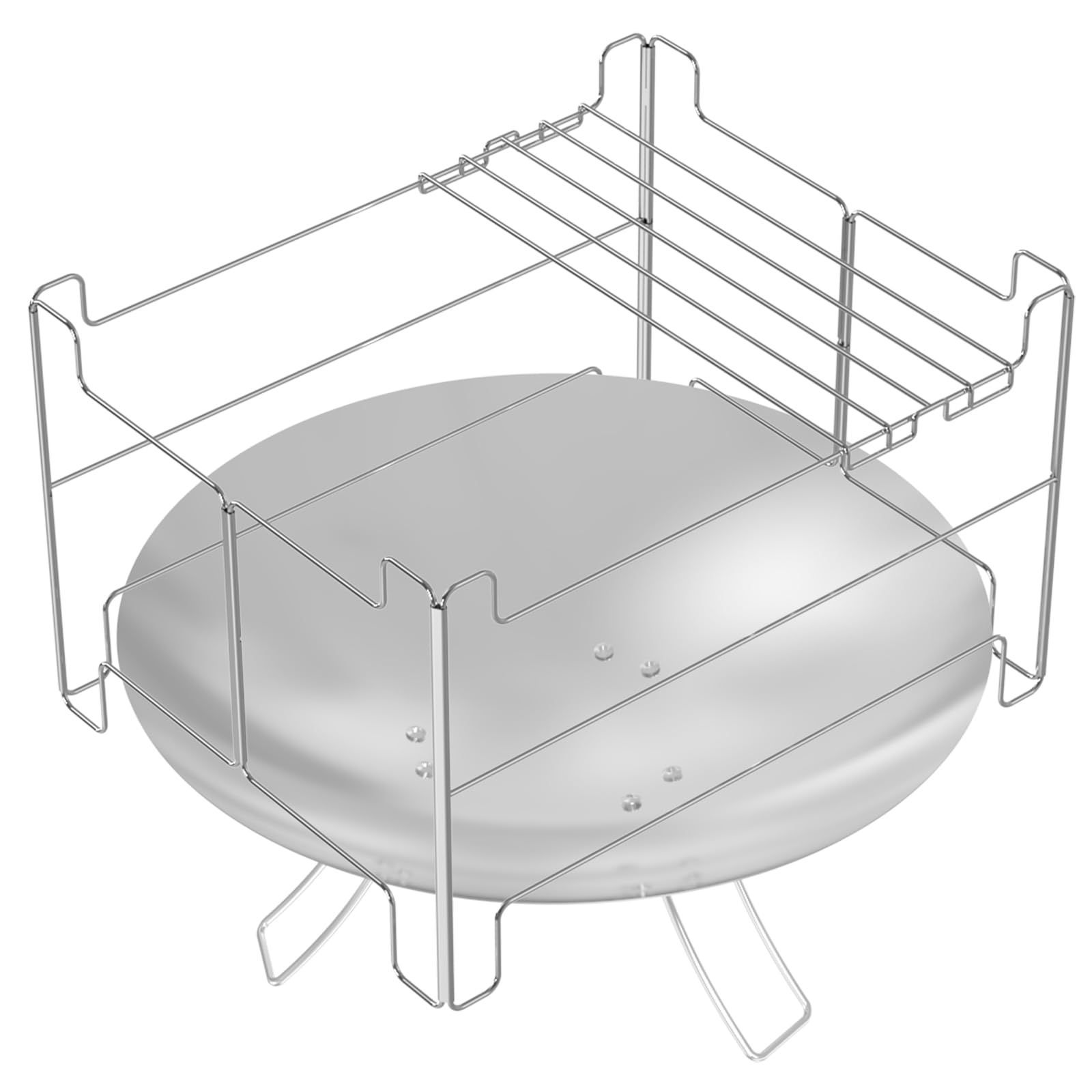 焚火台 五徳 1秒展開 3段火加減調整 コールマン ファイアーディスク Coleman コールマン ファイヤーディスク 五徳 ファイアーディスク 焚き火 携帯便利 コンパクト キャンプ アウトドア ステンレス製 直径60cm ファイヤーディスク