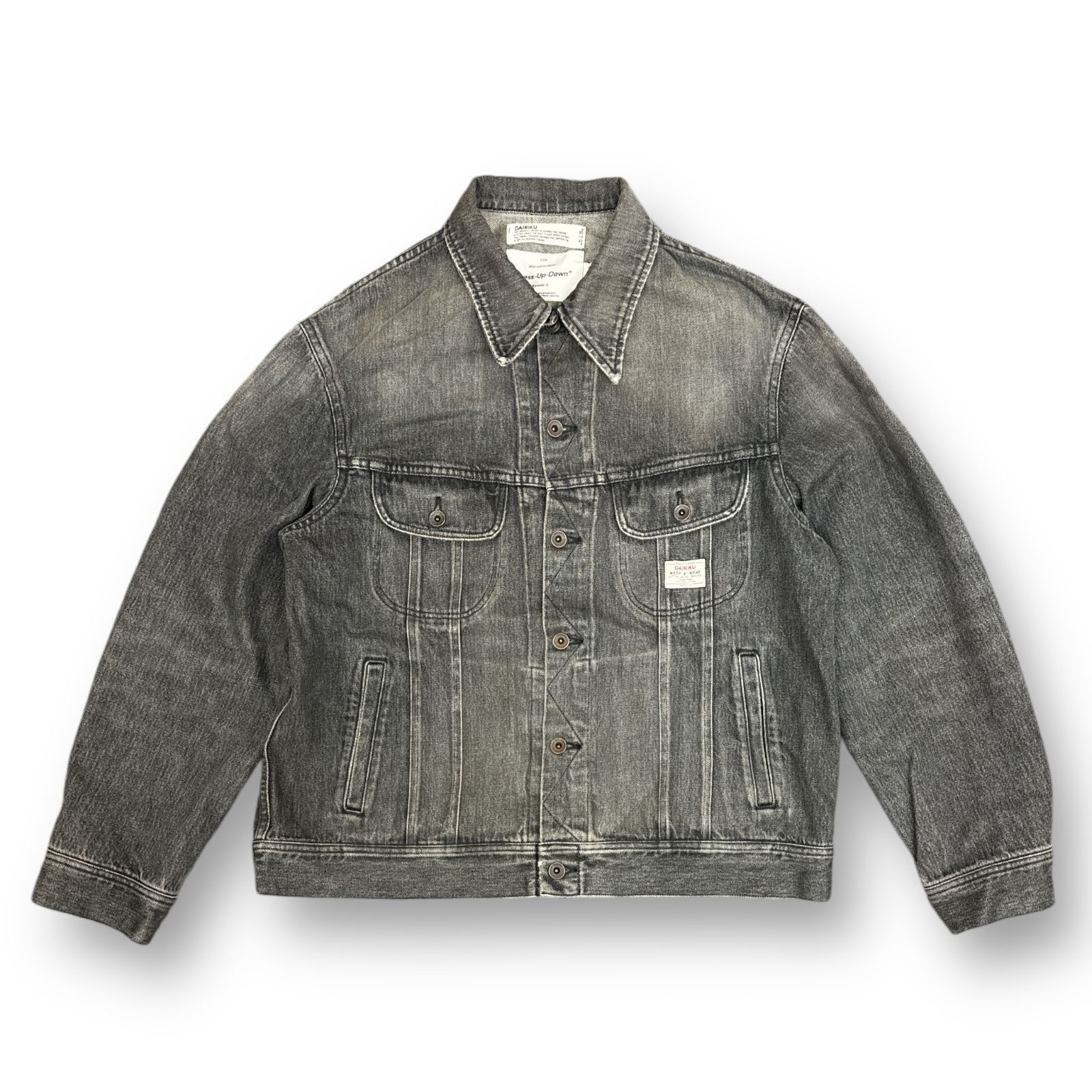 DAIRIKU 23AW Vintage Denim Jacket ヴィンテージデニムジャケット G