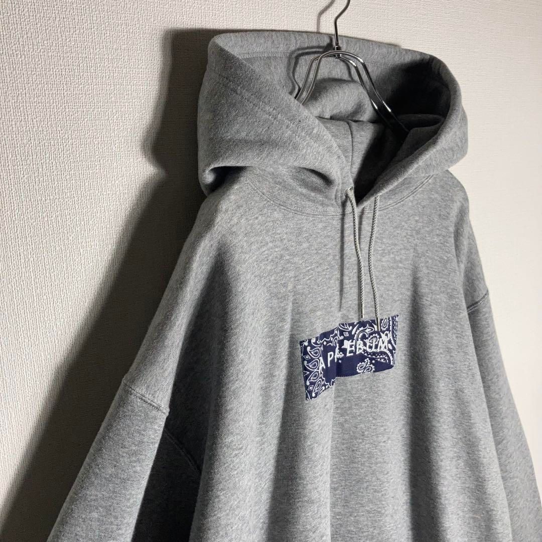 APPLEBUM パーカー 刺繍 ペイズリー 2XL