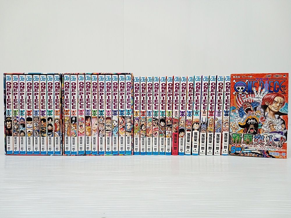 ONE PIECE 【61巻〜105巻セット】尾田栄一郎 ONE PIECE ワンピース 54～61巻、81～105巻 BOX付き セット
