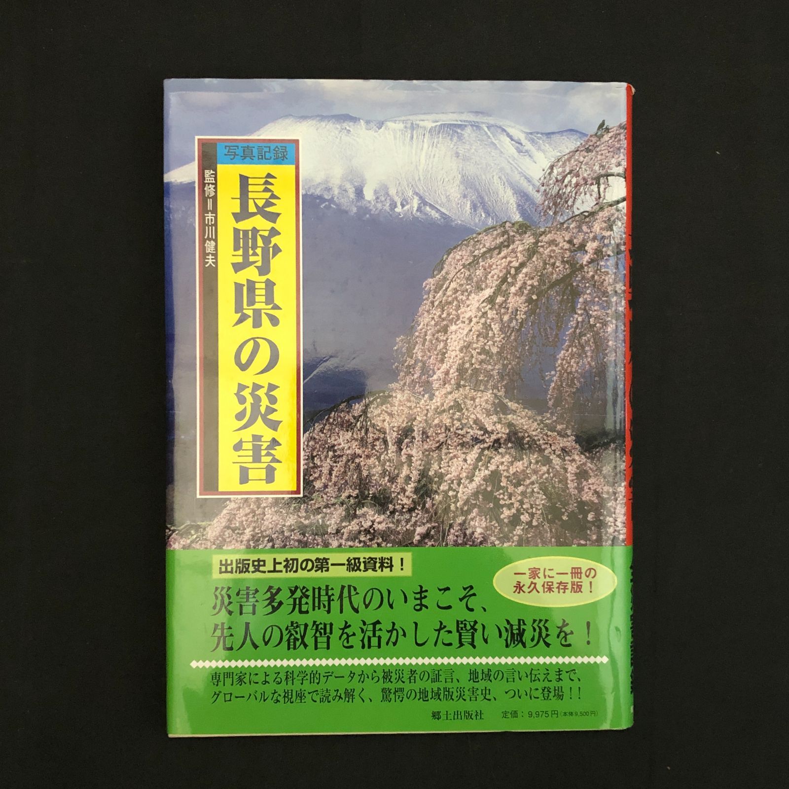 長野県の災害 : 写真記録 : 長野県全災害記録t市川健夫 監修t郷土出版社t2012.9t231pt11ろmn1130