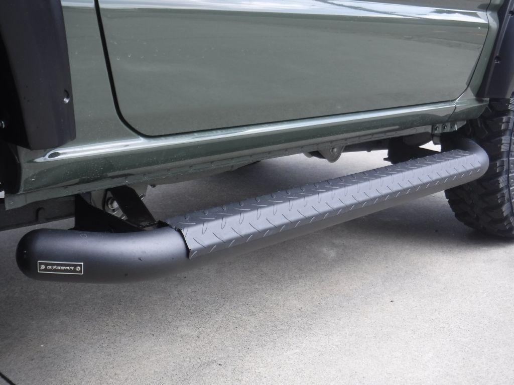 スズキジムニーシエラJB64 JB74 サイドステップバー 左右2点セット 同