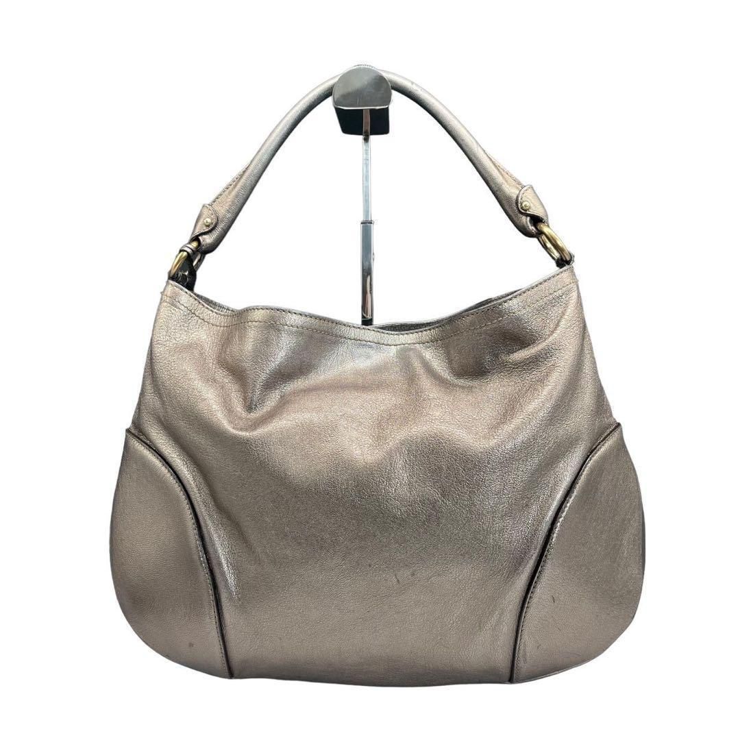 フェラガモ　Ferragamo バック　シルバー　2way FERRAGAMO フェラガモ バッグ レディース 2WAYハンド/ショルダー