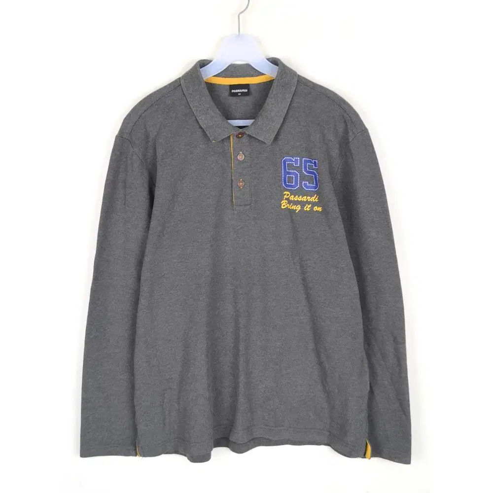ファサディー 長袖 ポロTシャツ メンズ XL ゴルフ Tシャツ KT4281