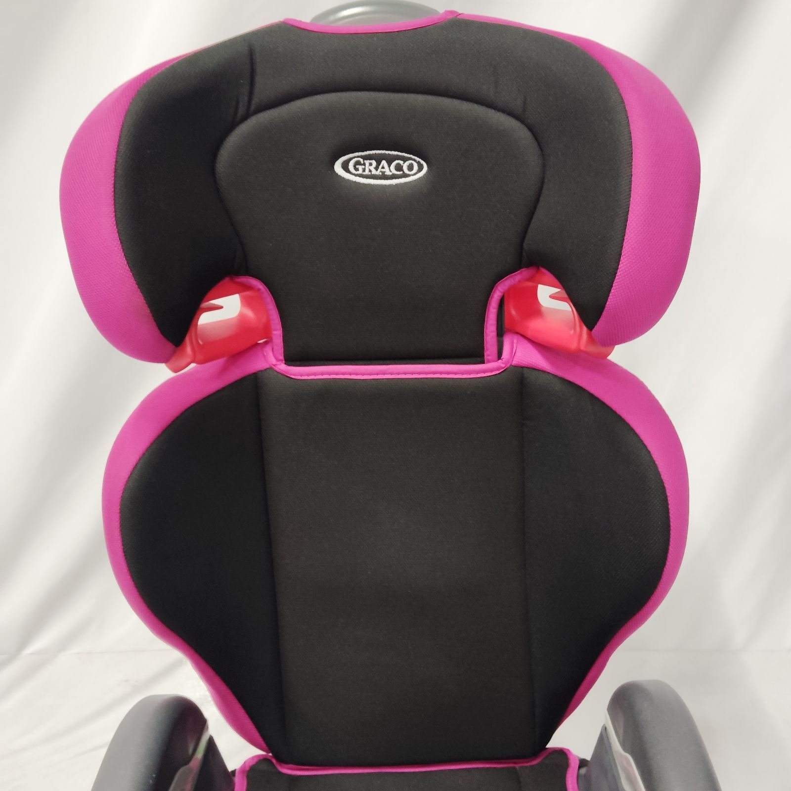 GRACO ジュニアシート　限定カラー 　黒／ピンク グレコ 美品 限定カラー GRACO ジュニアシート 黒 ピンク グレコ