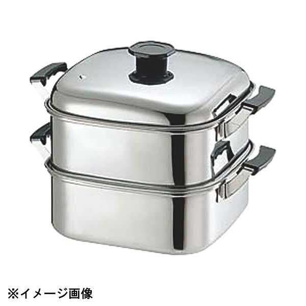 新品】竹越工業 注文 T18-8角蒸器 2段27cm 270×270 045039 竹越