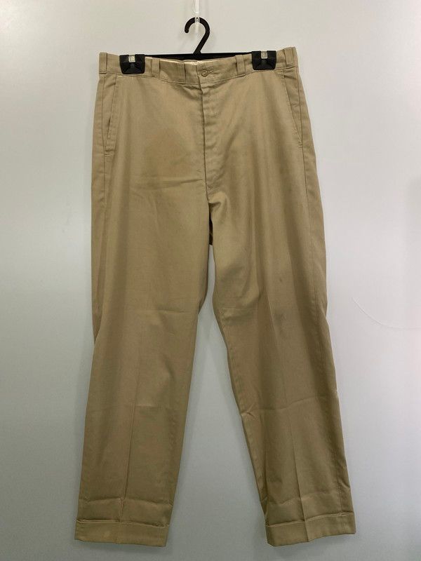 SEARS 70S PERMA-PREST PANT シアーズ 70年代 パーマプレスト パンツ ボトムス ベージュ メンズ 157-250417-jt-23-min