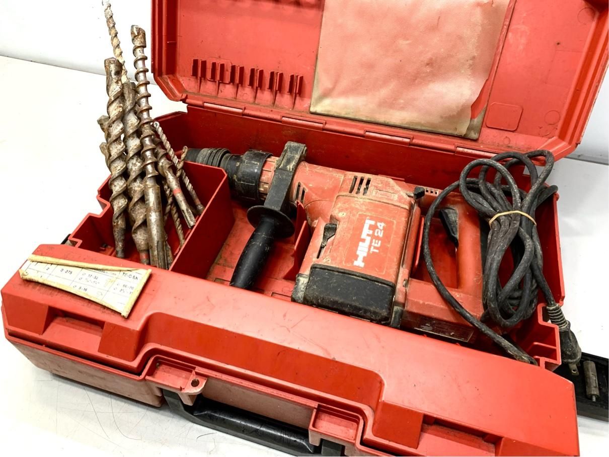 動作品 ハンマードリル ヒルティ HILTI TE24 DIY パワフル A9291B10