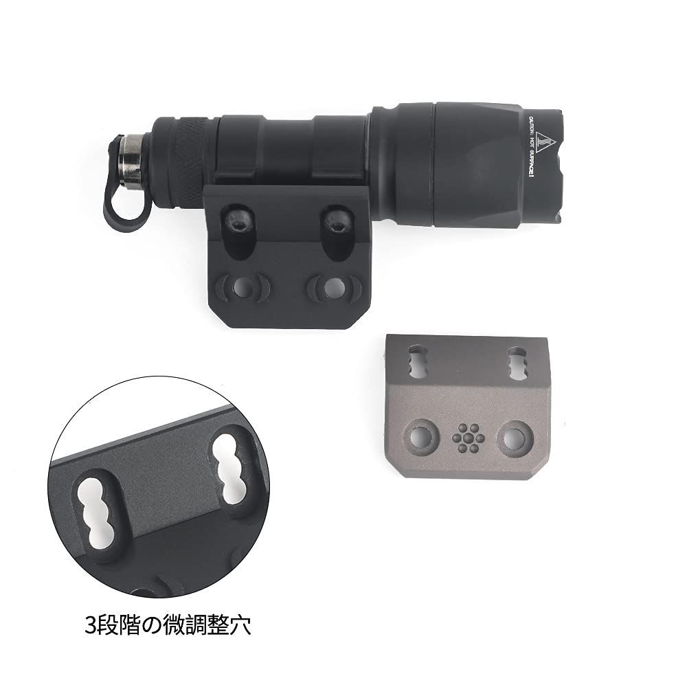 実物 ARISAKA オフセットマウント M-LOK アリサカ Amazon | [QIRUIMY] アリサカタイプ オフセット マウント【M-LOK
