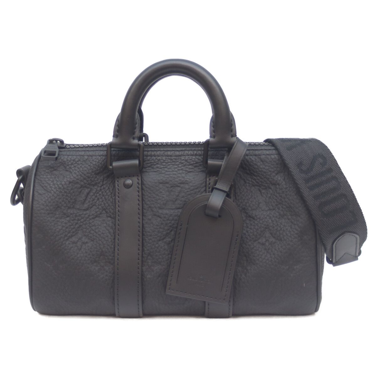 T.Kモノグラムトリヨンレザー キーポル バンドリエール 25 ノワール LOUIS VUITTON ルイヴィトン M20900 ﾓﾉｸﾞﾗﾑﾄﾘﾖﾝ ﾉﾜｰﾙ ｷｰﾎﾟﾙﾊﾞﾝﾄﾞ