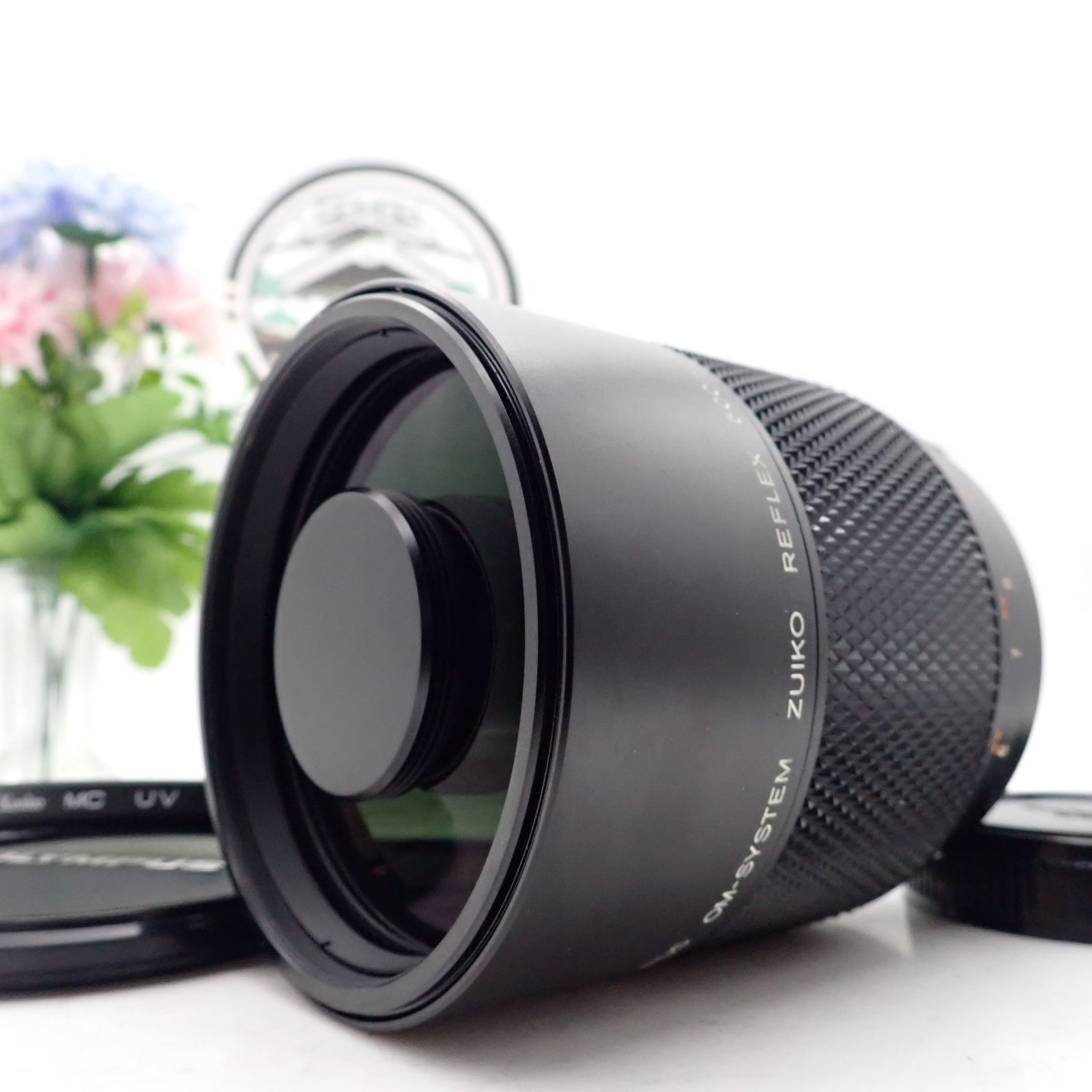 美品 OLYMPUS OM-SYSTEM ZUIKO REFLEX 500mm f8 超望遠 単焦点