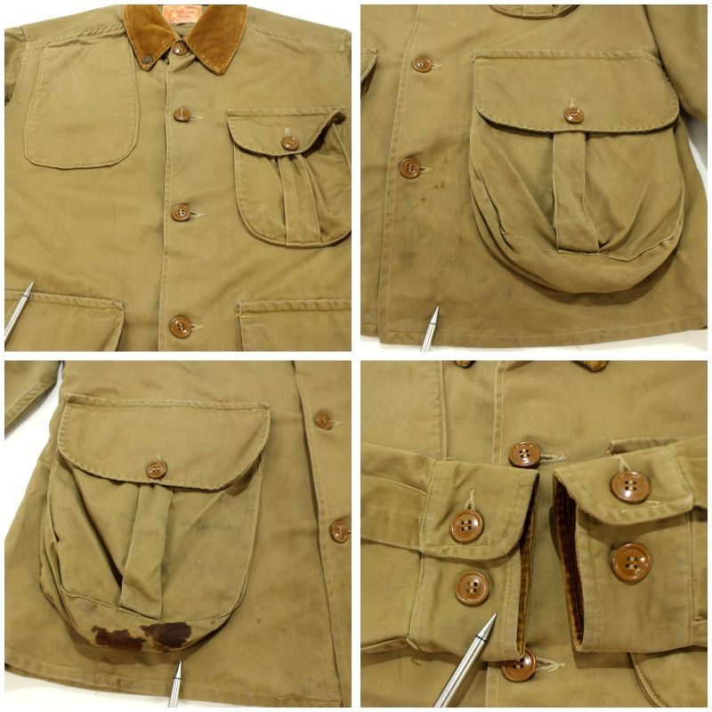 50s vintage ボブアレン BOB ALLEN ハンティングジャケット メンズ XL