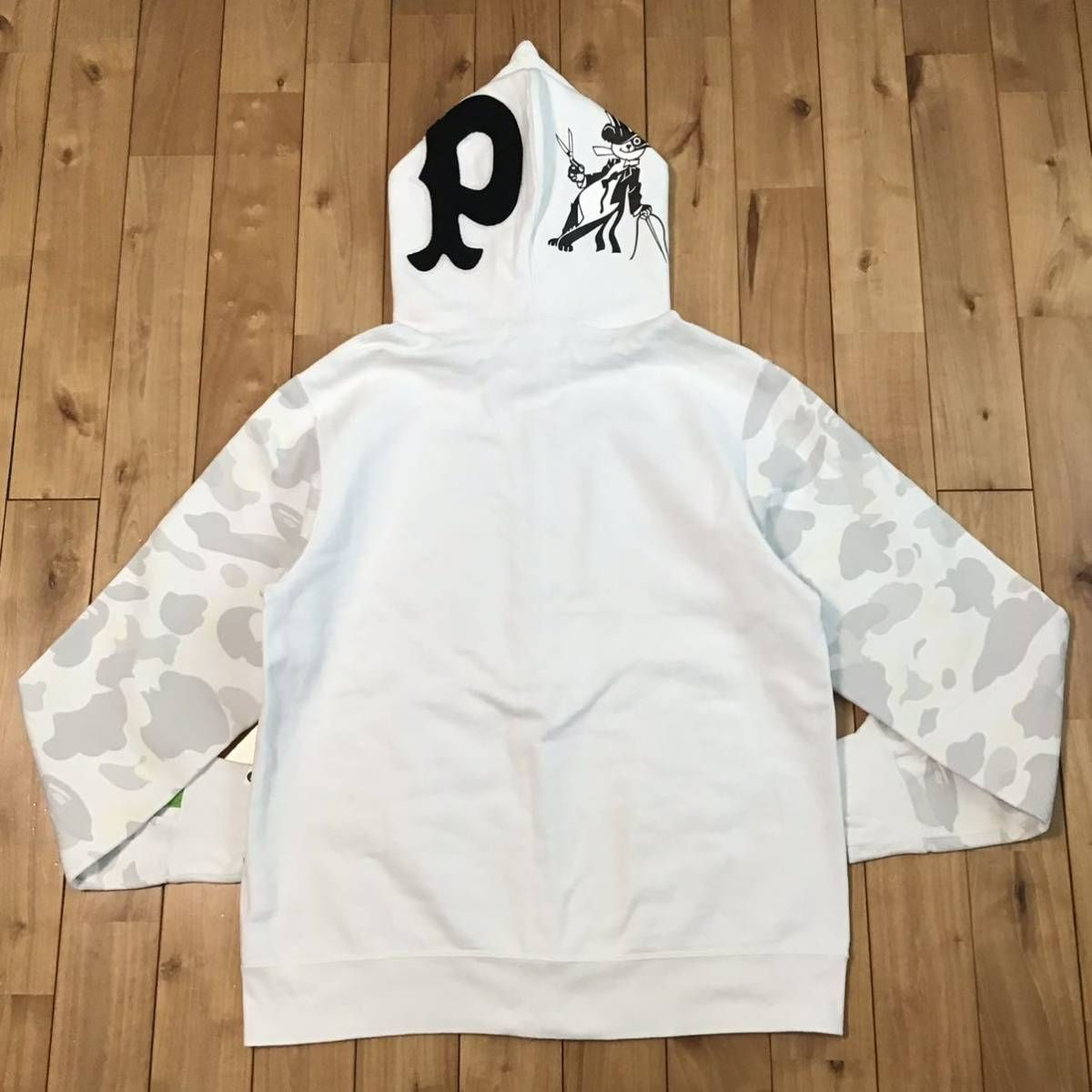 BAPE パンダ パーカー XL平置き実寸