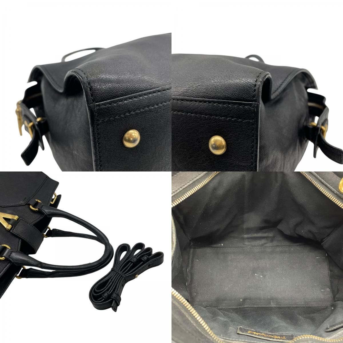 YVES SAINT LAURENT イヴサンローラン YSL カバスシック 2WAY 