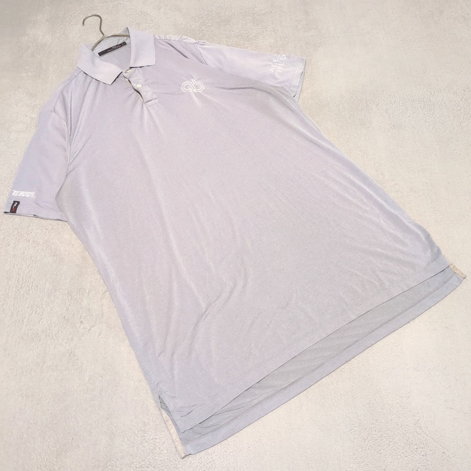 RUFFJOO ポロシャツ ライトグレー RUFFJOO ポロシャツ ライトグレー RUFFJOO ポロシャツ ライト