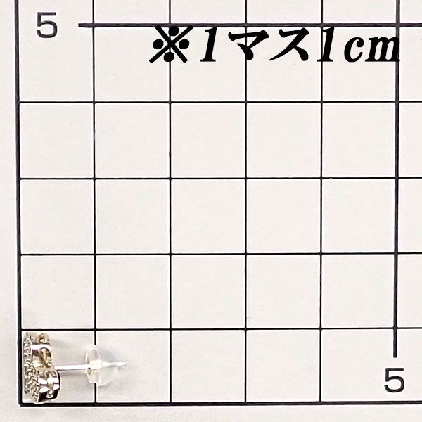 ブラウンダイヤモンド ピアス K18ブラウンゴールド K18ホワイト  