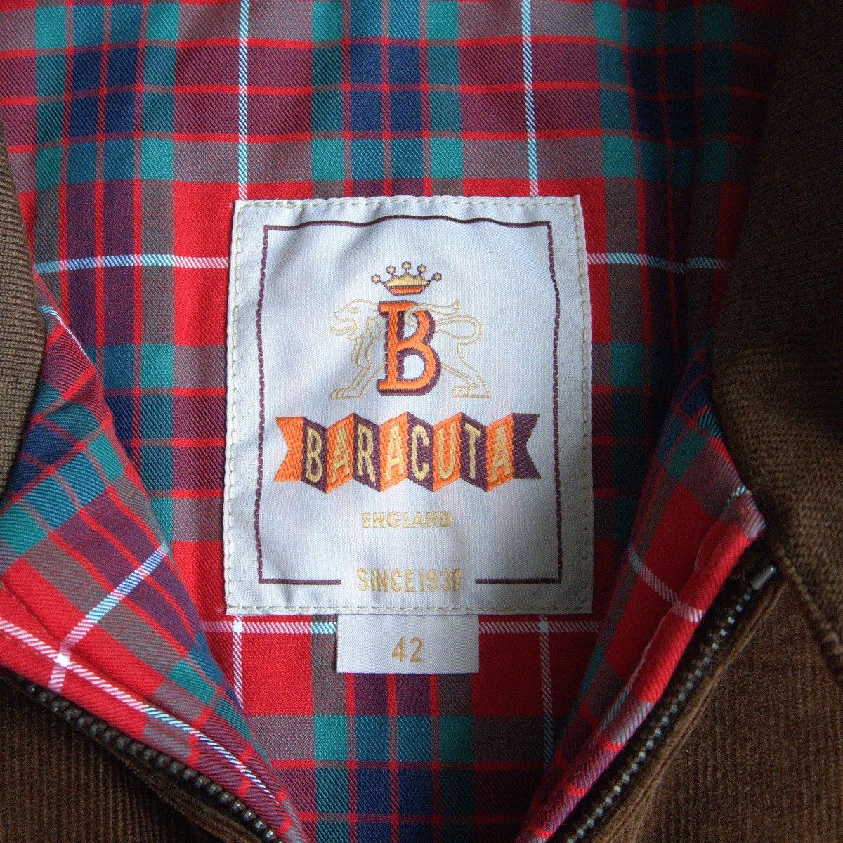 タグ付き未使用/ビッグサイズ】 BARACUTA 【G9 中綿 コーデュロイ  