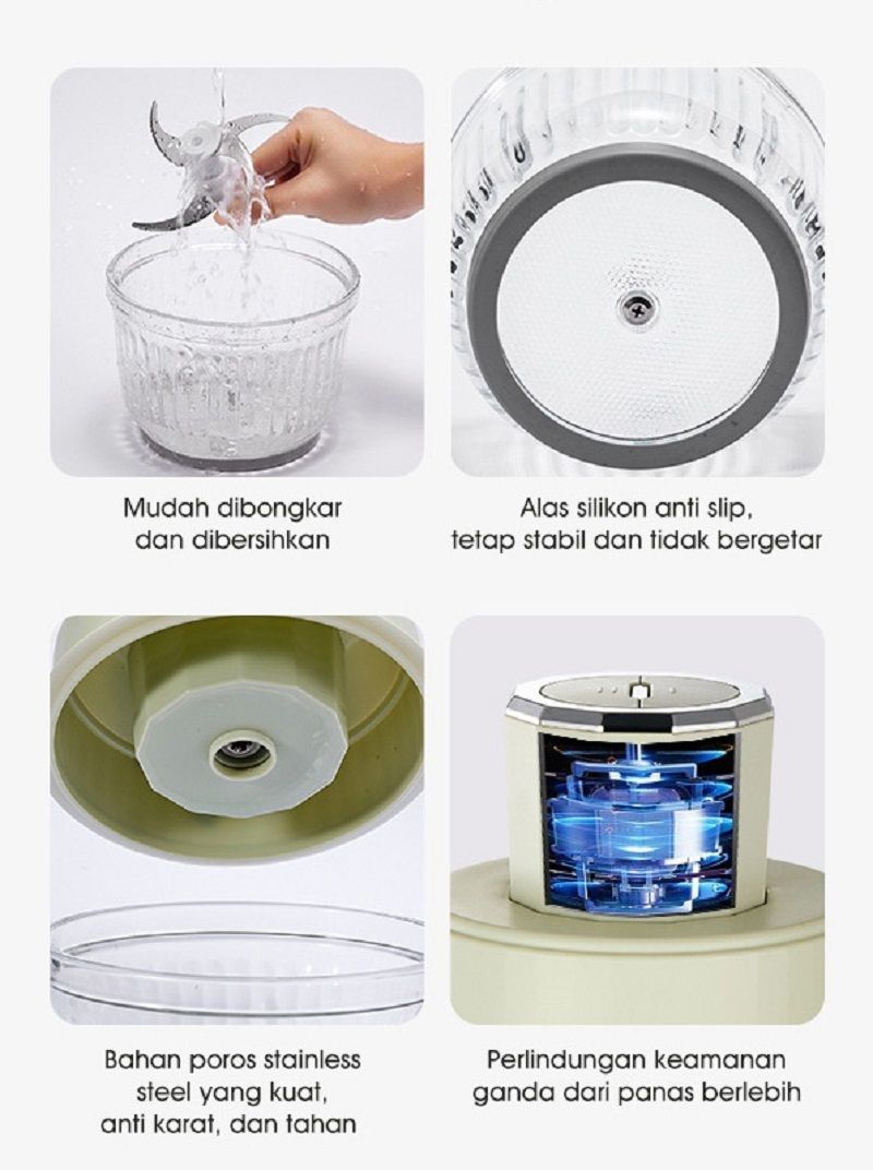 2.2L大容量 みじん切り器