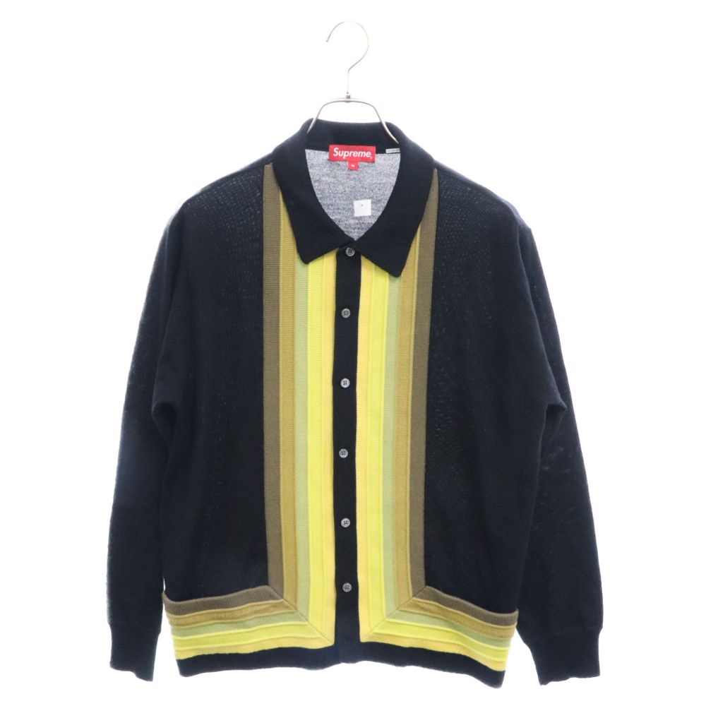 Supreme corner stripe polo sweater store