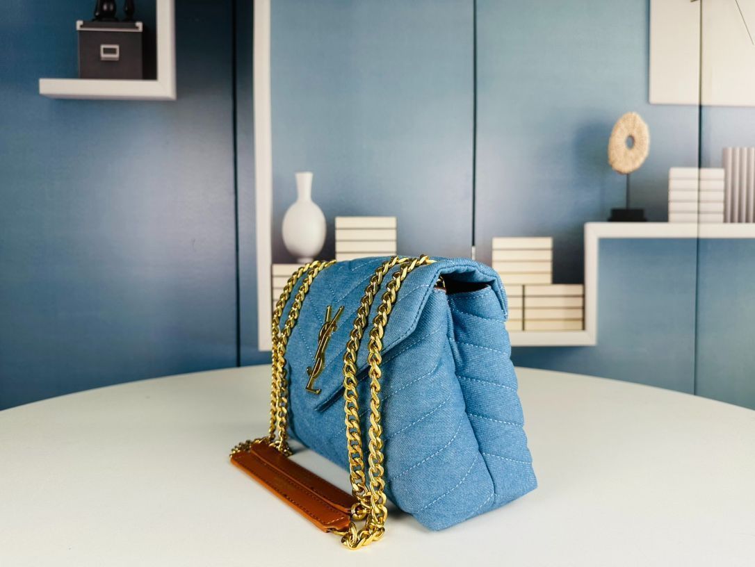 サンローラン デニムバッグ