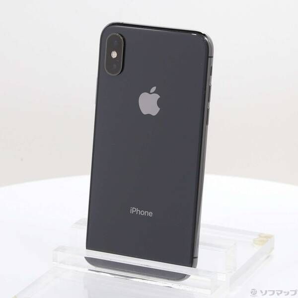 中古品〕 iPhoneXS 256GB スペースグレイ MTE02J／A SIMフリー【258