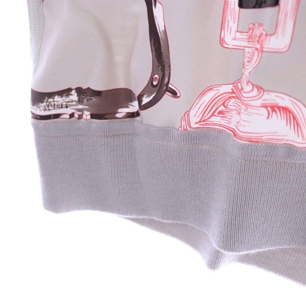 HERMES (エルメス) ツイルレーヌ 鐙 シルクショートスリーブ