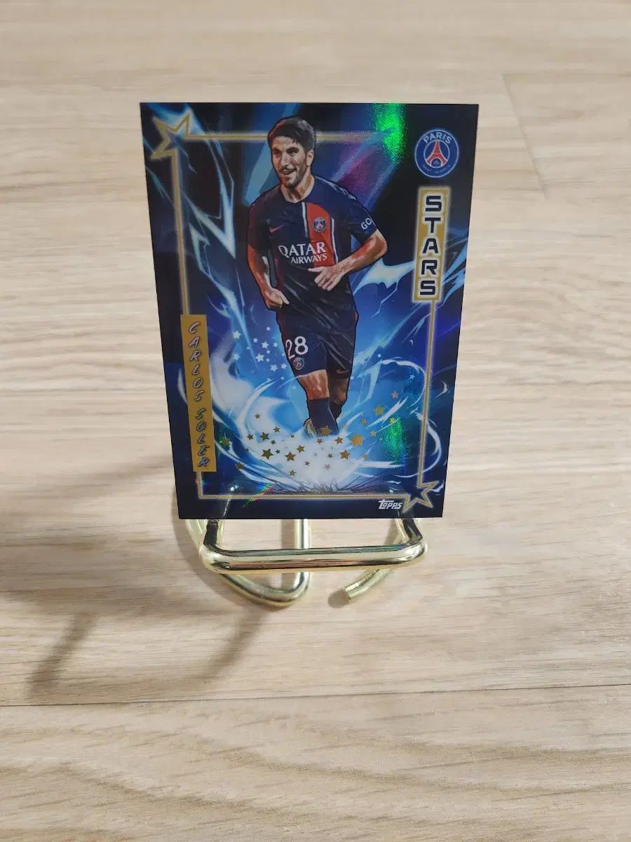 【雷市場（ポンジャン）商品韓国直送】 24 TOPPS トップス 50 限定 パリ・サンジェルマン カルロス ソレア サッカーカード