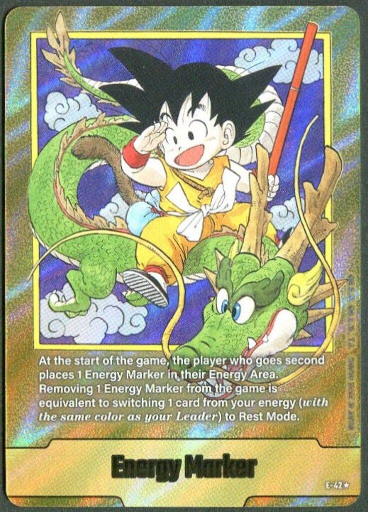 ドラゴンボール マンガブースター エナジーマーカー 金 3巻 孫悟空