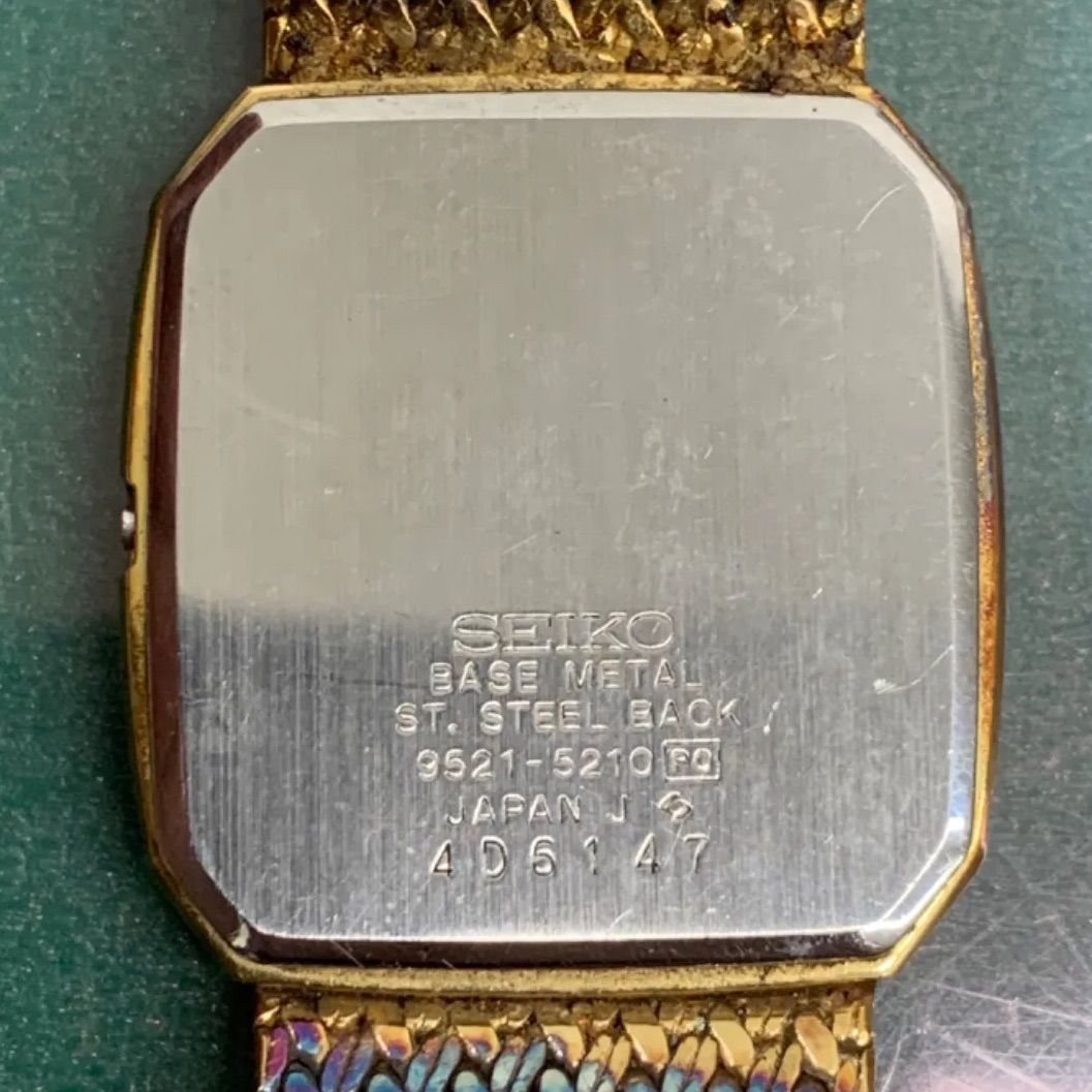 A3629 中古品セイコー 9521-5210 竜頭無し