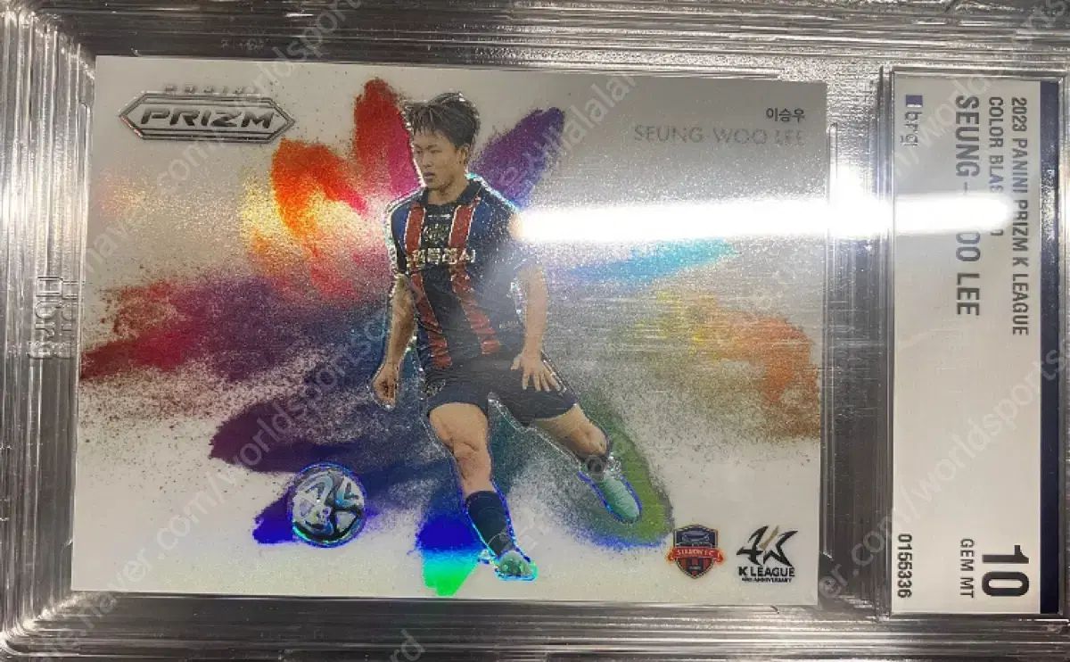 k リーグ Panini パニーニ プリズム 李昇祐(イ・スンウ) カルブル brg10